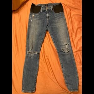 Citizens of Humanity Side Panel Maternity Jeans size 26